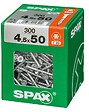 SPAXFRANCE - Vis universelle - Tête fraisée TX - Wirox - 300 pièces - Diam.4,5xH.50mm - vignette