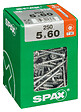 SPAXFRANCE - Vis à bois Wirox - Tête fraisée TX - 250 pièces - Diam.5xH.60mm - vignette