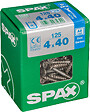 SPAXFRANCE - Vis universelle en inox A2 - 125 pièces - Diam.4xH.40mm - vignette