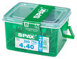 SPAXFRANCE - Vis à bois en inox A2 - 350 pièces - Diam.4xH.40mm - vignette