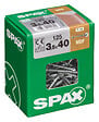 SPAXFRANCE - Vis MDF TX Wirox - 125 pièces - Diam.3,5xH.40mm - vignette