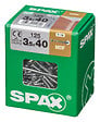 SPAXFRANCE - Vis MDF TX Wirox - 125 pièces - Diam.3,5xH.40mm - vignette