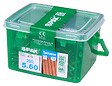 SPAXFRANCE - Vis pour terrasse en inox A2 - 200 pièces - Diam.5xH.60mm - vignette