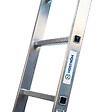 HOSTRÃ–M - Echelle simple StablePro 11 marches en aluminium, légère et durable, hauteur de travail maximale 3,98m, garantie 5 ans, charge maximale 150kg, Hostrom - vignette