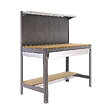 SIMON RACK - SimonRack - Kit Etabli 1440x1200x600mm Charge 600Kg -  SIMONWORK BT3 BOX 1200 GRIS/BOIS SIMONRACK - vignette