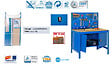 SIMON RACK - SimonRack - Kit Etabli avec un verrou 1440x1200x600mm Charge 600 Kg - BT2 LOCKER 1200 BLEU SIMONRACK - vignette