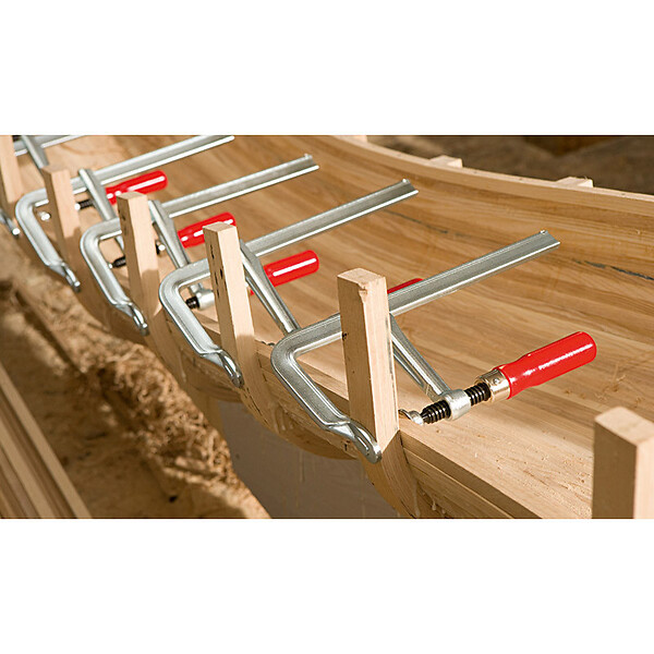 BESSEY SER - Presse à vis tout acier avec poignée bois GZ 120/60 mm GZ12 Bessey - large