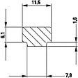 BESSEY SER - Serre-joint de table tout acier GTR 120/60 mm GTR12 Bessey - vignette