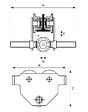 STOCKMAN - Chariot porte palan manuel mise en place rapide 2T 66-220mm PT20-A Stockman - vignette