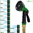 VOUNOT - Tuyau d’Arrosage Extensible 30m Renforce avec Accessoires noir - vignette