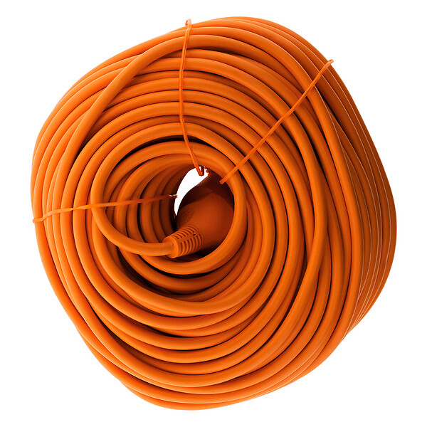 ZENITECH - Prolongateur jardin 16A HO5VV-F 3G1,5mm² 2P+T 45m - orange - Zenitech - large