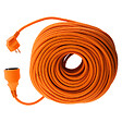 ZENITECH - Prolongateur jardin 16A HO5VV-F 3G1,5mm² 2P+T 45m - orange - Zenitech - vignette