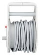 ZENITECH - Mini enrouleur 2 prises 2P+T + 2 USB - 7m - Gris - Zenitech - vignette