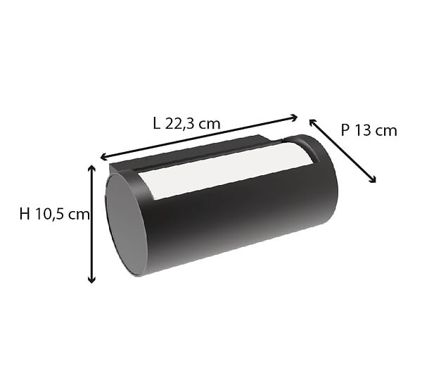 VOLTMAN - Applique murale extérieure filaire IP65 1250lm 3000K - Voltman - large