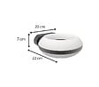 VOLTMAN - Applique extérieur IP65 (1300lm 3000K) - Gris - Voltman - vignette