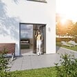 WINDHAGER - Rideau de porte RS 100x220 cm - vignette