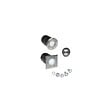 EUROPOLE - Encastré halogène ou LED MR16 GU10 230V 50W inox carré - vignette