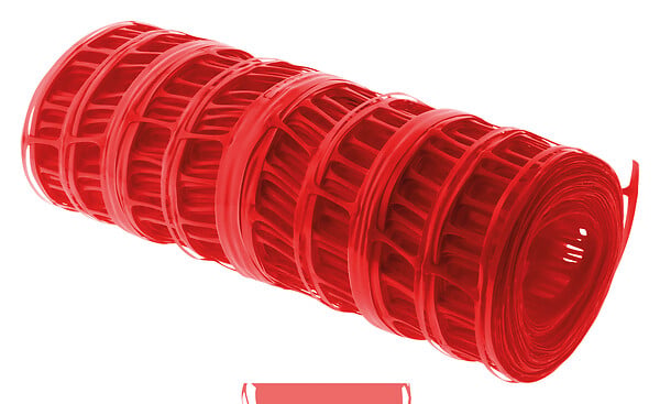 JANOPLAST - Grillage avertisseur Ø30cm en 25m - Rouge - Janoplast - large