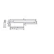 DORMA - TS 91 PACK METAL EN 4 ARGENT - vignette