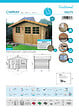 SOLID - Abri de jardin bois Chimay - Vert - L.358xH.239.2xP.298cm - vignette