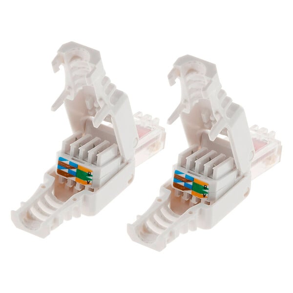 ZENITECH - Lot de 10 fiches RJ45 CAT 6 sans outil - Zenitech - large