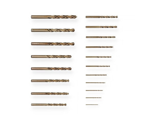 HANGER - Coffret de 19 forets cobalt 5% de 1 à  10mm - HANGER - 155290 - large