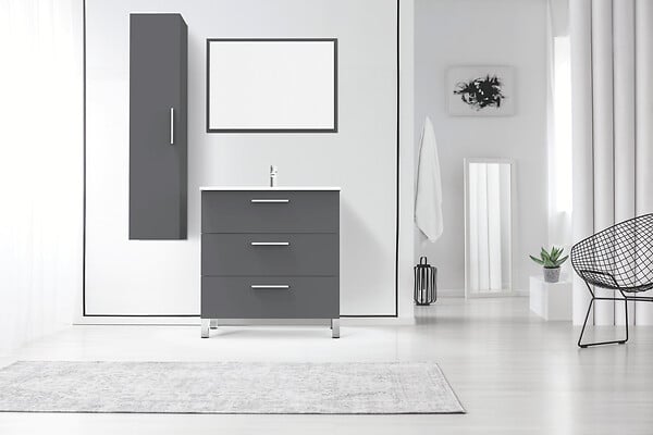 ONDEE - PALLAS Meuble 80cm GRIS - large