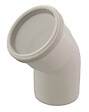 UBBINK - Coude PPTL Ø 80 CHEMILUX - Coude à 45°- réf : 222954 - vignette