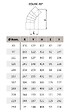 TEN - Coude plissé 45° aluminium 83 mm  - TOLERIE GENERALE  - 394830 - vignette