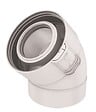 UBBINK - Coude 45° Rolux condensation D60/100mm PPTL/PP sekurit - UBBINK - 229200 - vignette