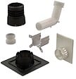 UBBINK - Kit CHEMILUX CONDENS 2 en 1 - horizontal ou vertical - Diamètre : 80/125-80 - NOIR - vignette