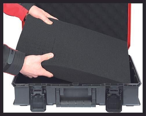 EINHELL - Kit de mousses prédécoupées pour la gamme E-Case EINHELL 4540013 - large