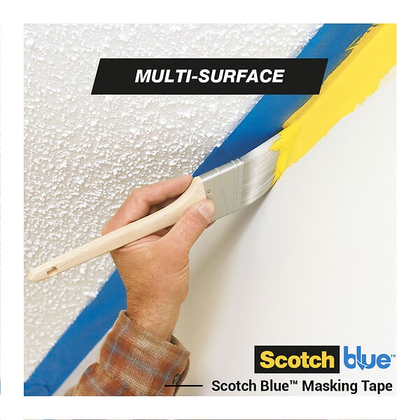 SCOTCHBLUE - Ruban de masquage multi-surfaces - Bleu - 24mm x 41m - large