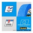 SCOTCHBLUE - Ruban de masquage multi-surfaces - Bleu - 36mmx41m - vignette