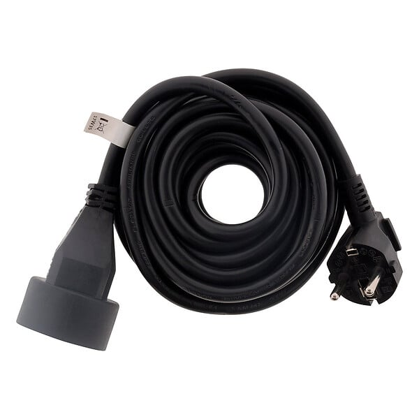 ZENITECH - Prolongateur 16A HO5VV-F 3G1,5mm² - noir 5m - Zenitech - large