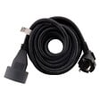 ZENITECH - Prolongateur 16A HO5VV-F 3G1,5mm² - noir 5m - Zenitech - vignette