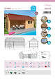 SOLID - Abri de jardin bois York - L.668xH.320xP.350cm - vignette