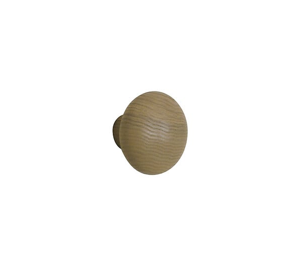 CIE D/BOIS - Patère 1 tête à fixer Soda - Bois - D7,5x6cm - large