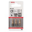 BOSCH - Embouts De Vissage Bosch 2607001591 Max Grip Pozidriv Pz1 3 Pièces - vignette