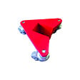 STOCKMAN - Jeu de 4 Coins roulants AR100B aluminium 400kg dimensions utiles 50x65mm Stockman - vignette