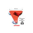 STOCKMAN - Jeu de 4 Coins roulants AR100B aluminium 400kg dimensions utiles 50x65mm Stockman - vignette