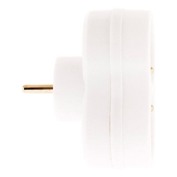 ZENITECH - Multiprise biplite 2x16A - Blanc - Zenitech - large