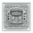 SCHNEIDER ELECTRIC - Sortie de câble Ovalis - Monobloc - Blanc - 16A - Diam.6..12mm - vignette