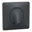 SCHNEIDER ELECTRIC - Sortie de câble monobloc Ovalis - 16A - Anthracite - Diam.6-12mm - vignette