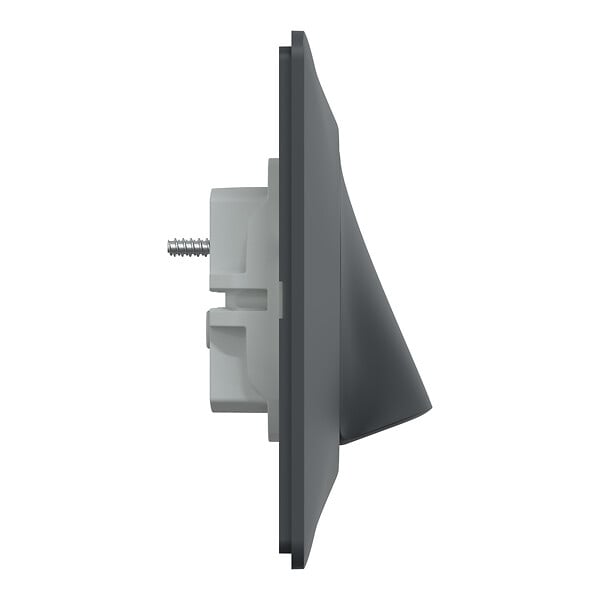 SCHNEIDER ELECTRIC - Sortie de câble monobloc Ovalis - 16A - Anthracite - Diam.6-12mm - large