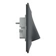 SCHNEIDER ELECTRIC - Sortie de câble monobloc Ovalis - 16A - Anthracite - Diam.6-12mm - vignette
