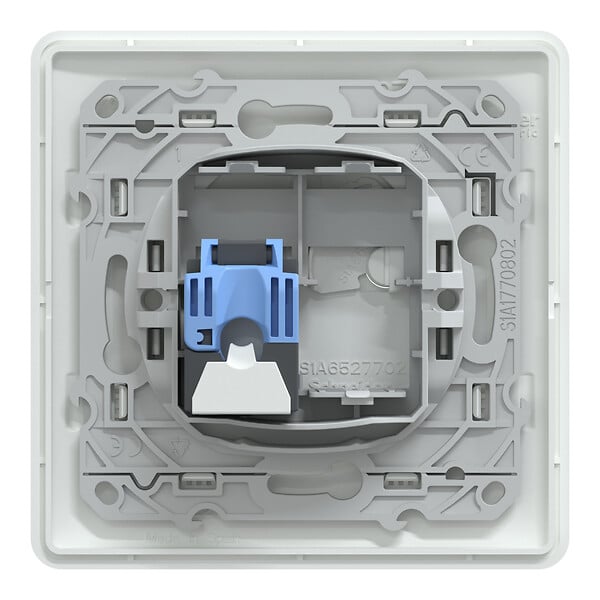 SCHNEIDER ELECTRIC - Prise RJ45 cat.6 STP Ovalis - Blanc - large