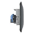 SCHNEIDER ELECTRIC - Prise RJ45 monobloc - Ovalis - Blanche - Catégorie 6 STP - vignette