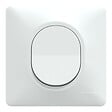 SCHNEIDER ELECTRIC - Interrupteur va-et-vient - Ovalis - Blanc - 10AX - vignette