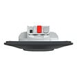 SCHNEIDER ELECTRIC - Interrupteur va-et-vient - Ovalis - Anthracite - 10AX - vignette